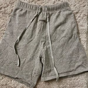 Fear Of God Essentials Grey Shorts